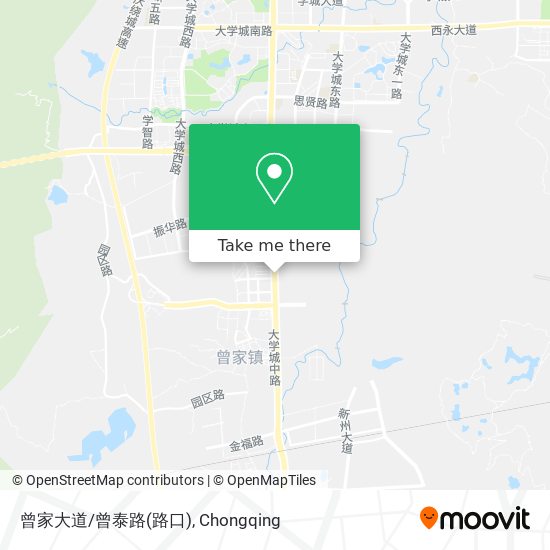 曾家大道/曾泰路(路口) map
