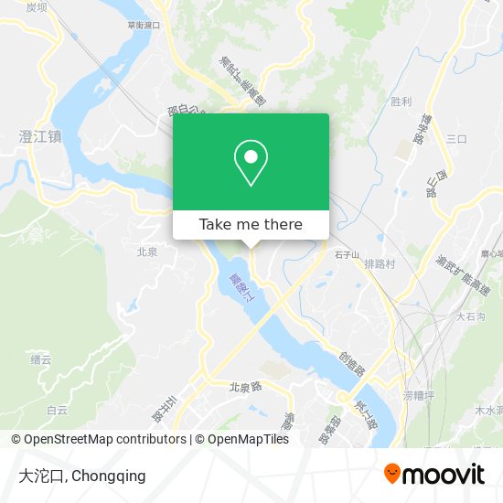 大沱口 map