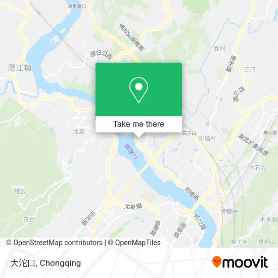 大沱口 map