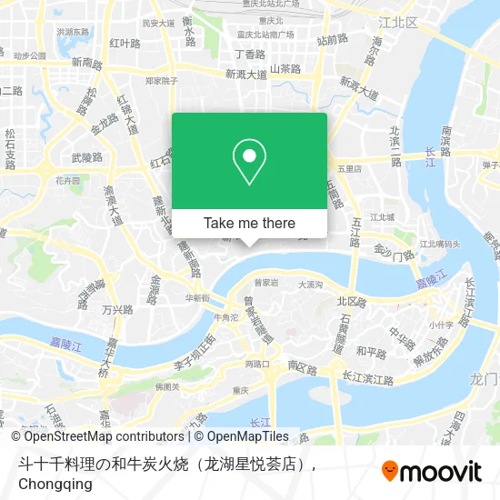 斗十千料理の和牛炭火烧（龙湖星悦荟店） map