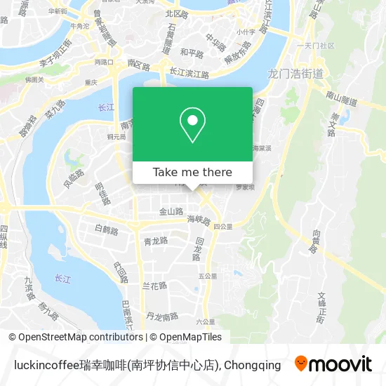 luckincoffee瑞幸咖啡(南坪协信中心店) map