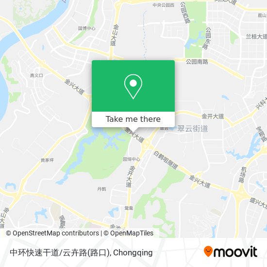 中环快速干道/云卉路(路口) map