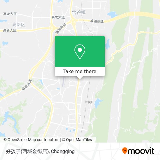 好孩子(西城金街店) map