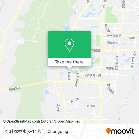 金科廊桥水乡-11号门 map