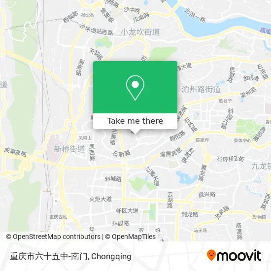 重庆市六十五中-南门 map