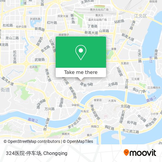 324医院-停车场 map