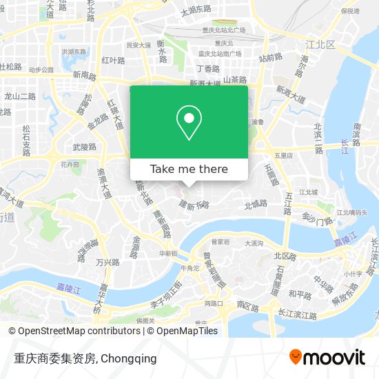 重庆商委集资房 map
