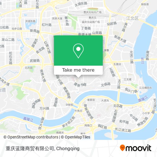 重庆蓝隆商贸有限公司 map