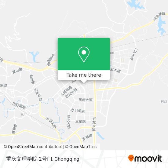 重庆文理学院-2号门 map