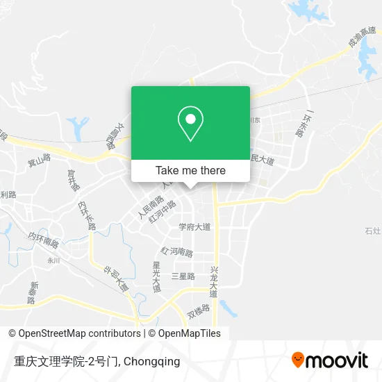 重庆文理学院-2号门 map