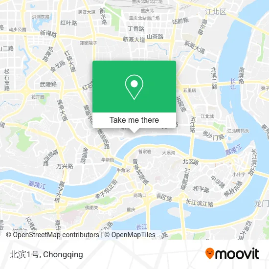 北滨1号 map