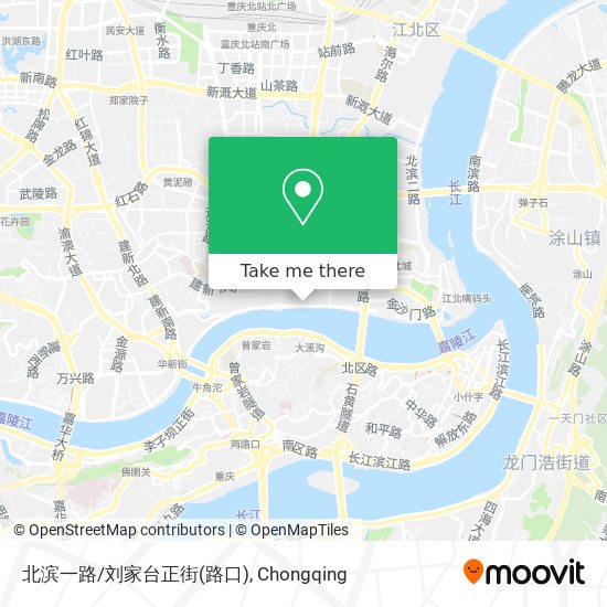 北滨一路/刘家台正街(路口) map