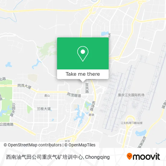 西南油气田公司重庆气矿培训中心 map