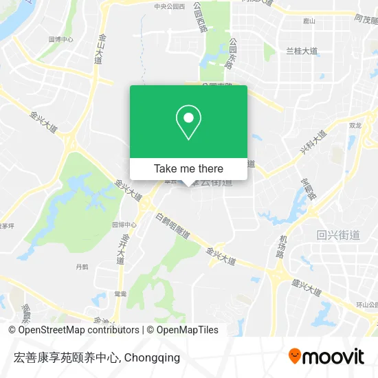 宏善康享苑颐养中心 map