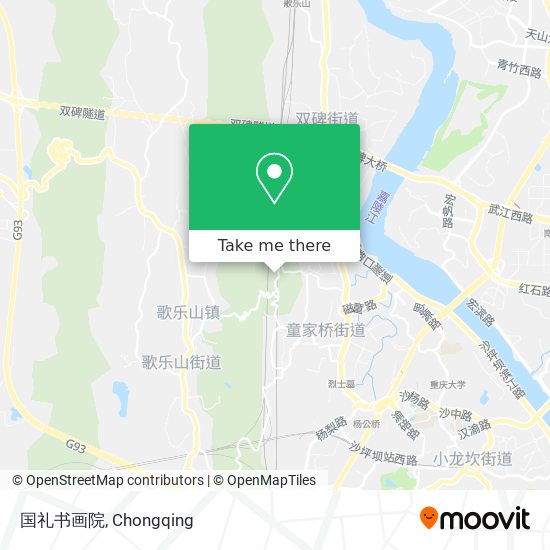 国礼书画院 map
