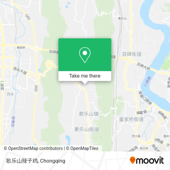 歌乐山辣子鸡 map