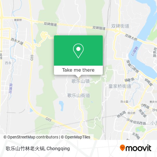 歌乐山竹林老火锅 map