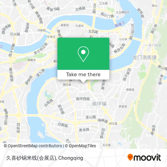 久喜砂锅米线(会展店) map