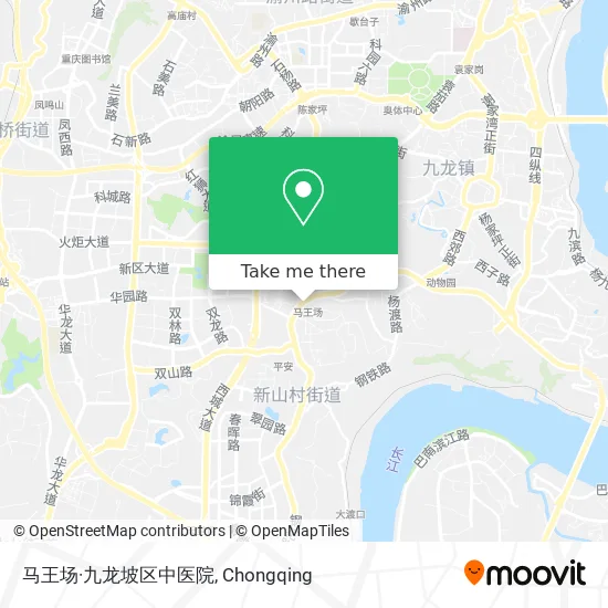 马王场·九龙坡区中医院 map