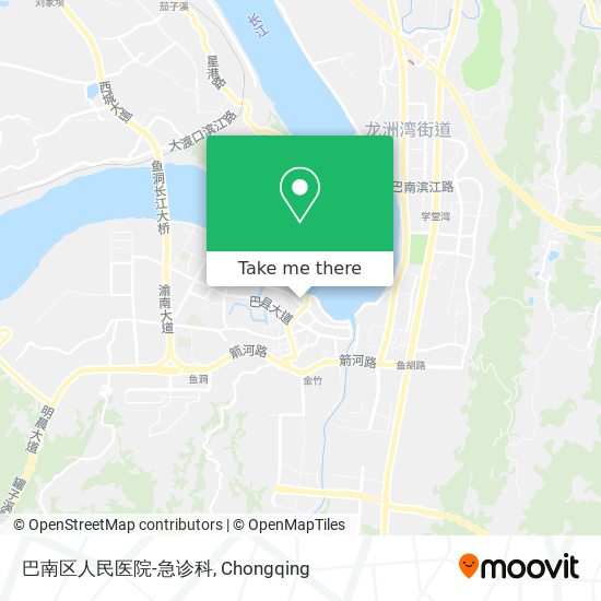 巴南区人民医院-急诊科 map