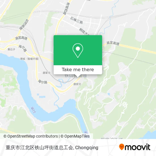 重庆市江北区铁山坪街道总工会 map