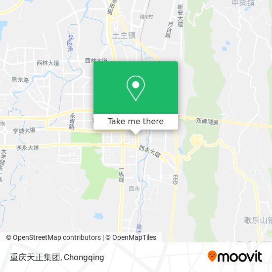 重庆天正集团 map