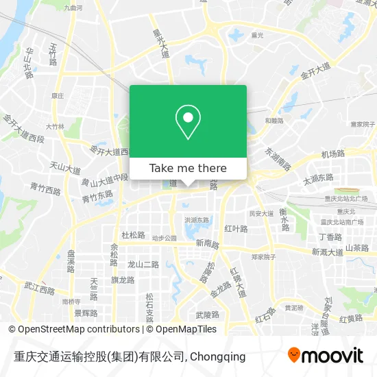 重庆交通运输控股(集团)有限公司 map
