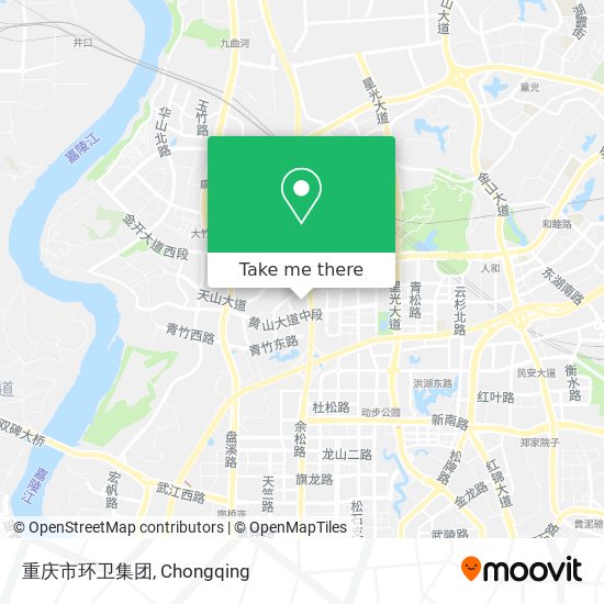重庆市环卫集团 map