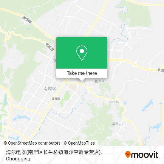 海尔电器(南岸区长生桥镇海尔空调专营店) map