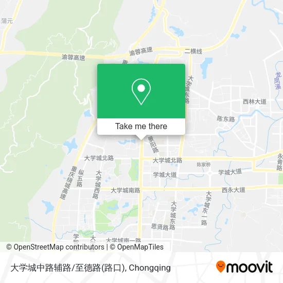 大学城中路辅路/至德路(路口) map