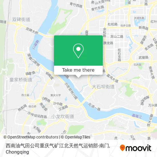 西南油气田公司重庆气矿江北天然气运销部-南门 map