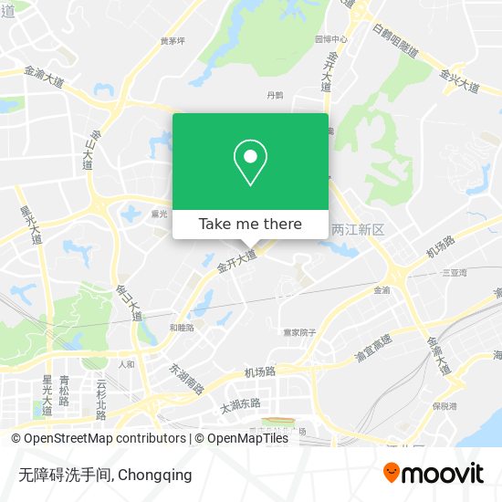 无障碍洗手间 map