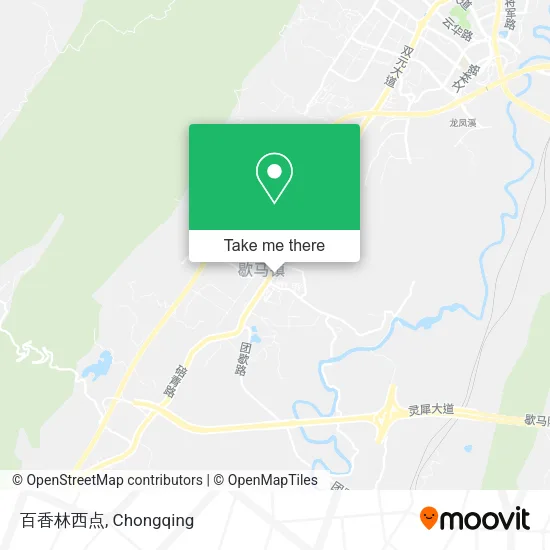 百香林西点 map