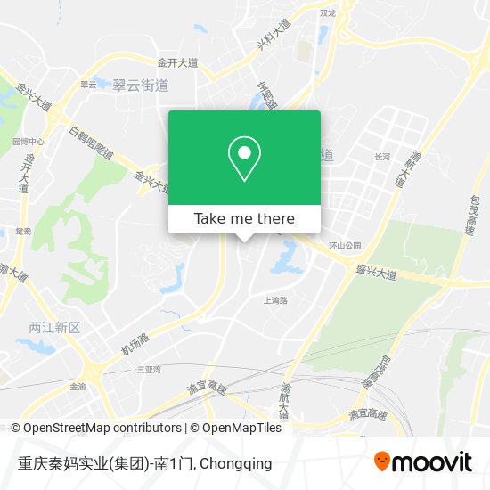 重庆秦妈实业(集团)-南1门 map