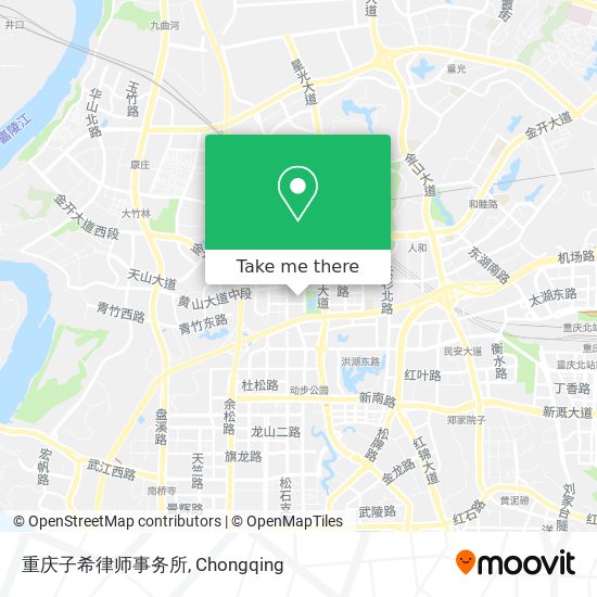 重庆子希律师事务所 map