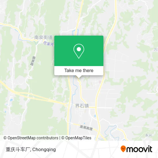 重庆斗车厂 map