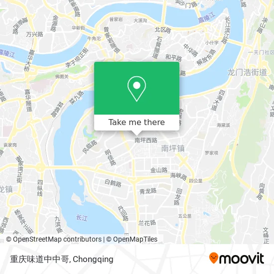 重庆味道中中哥 map