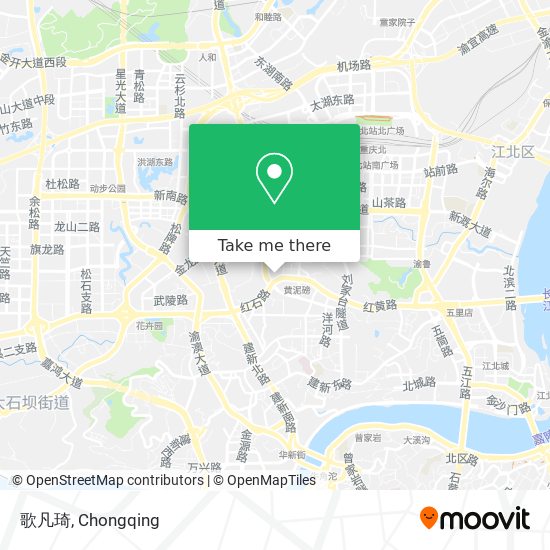 歌凡琦 map