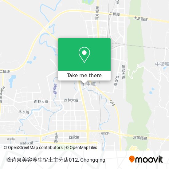 蔻诗泉美容养生馆土主分店012 map