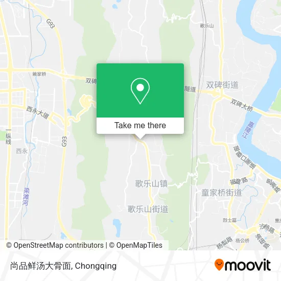 尚品鲜汤大骨面 map