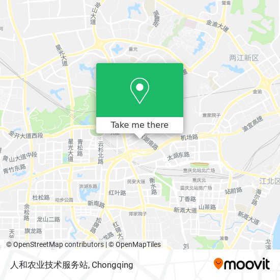 人和农业技术服务站 map