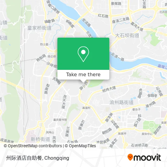 州际酒店自助餐 map