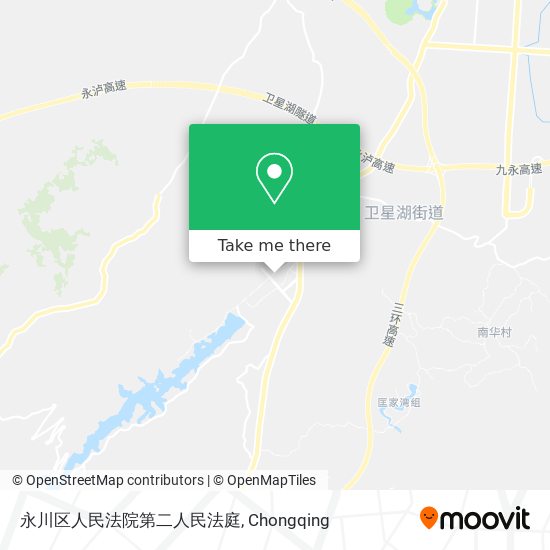永川区人民法院第二人民法庭 map