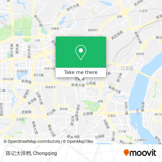 陈记大排档 map
