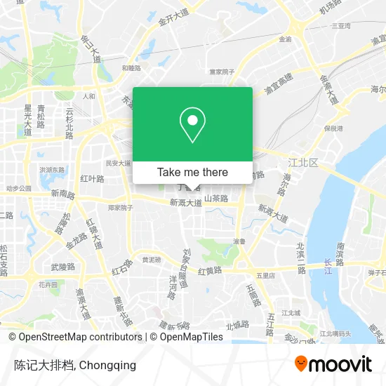 陈记大排档 map