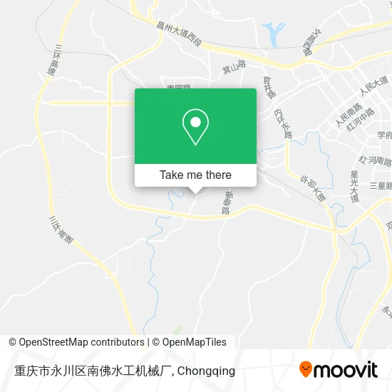 重庆市永川区南佛水工机械厂 map