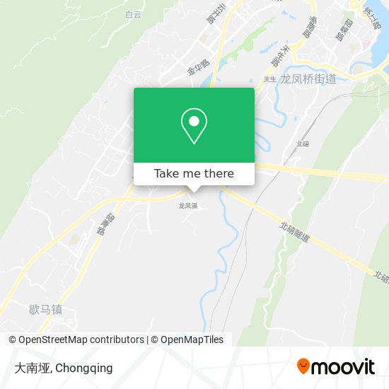 大南垭 map