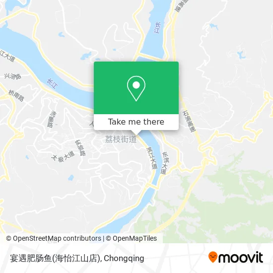 宴遇肥肠鱼(海怡江山店) map