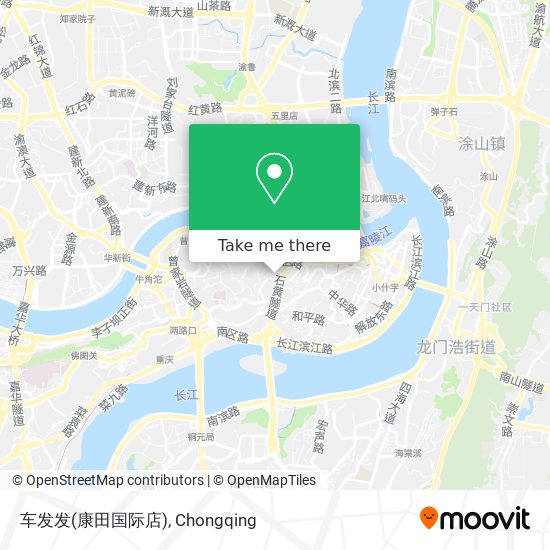 车发发(康田国际店) map