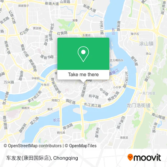 车发发(康田国际店) map